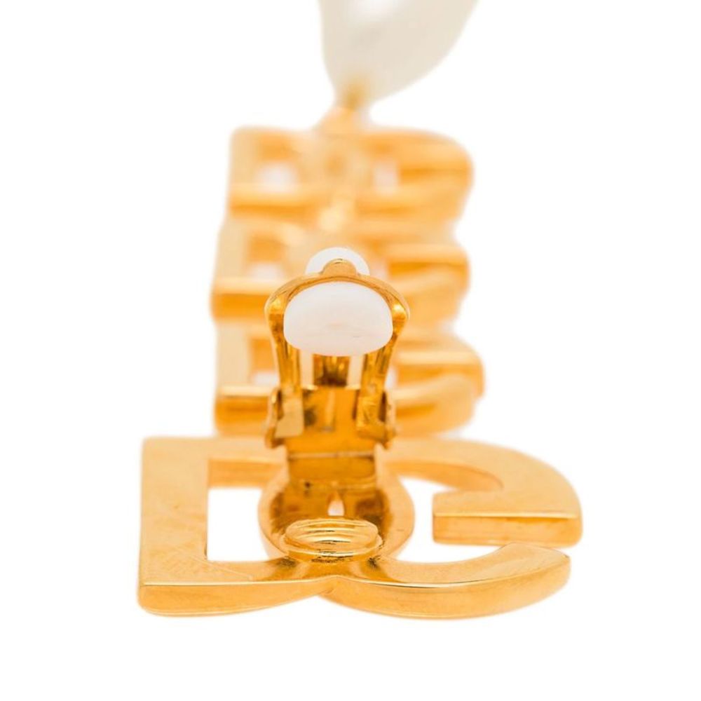 DOLCE & GABBANA Logo earrings - Picture 5 of 5